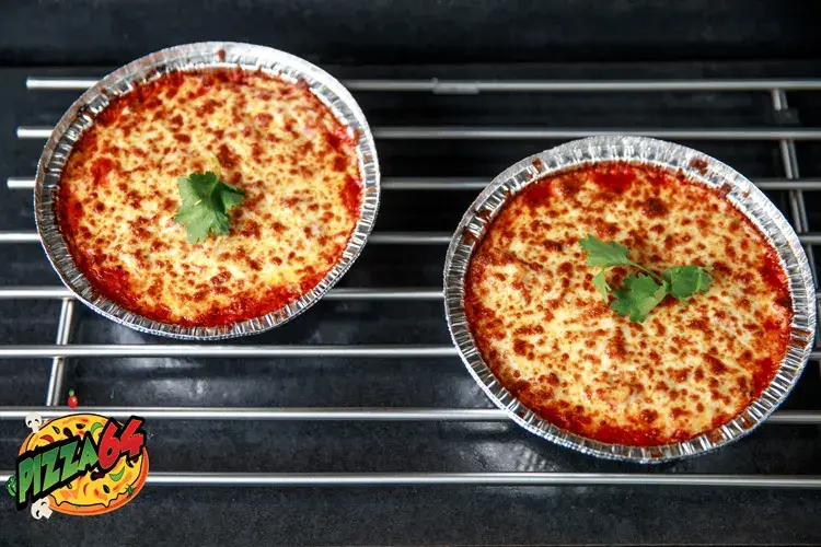 Meat lovers pizza at Pizza64